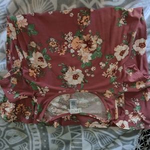 Skater dress pink floral